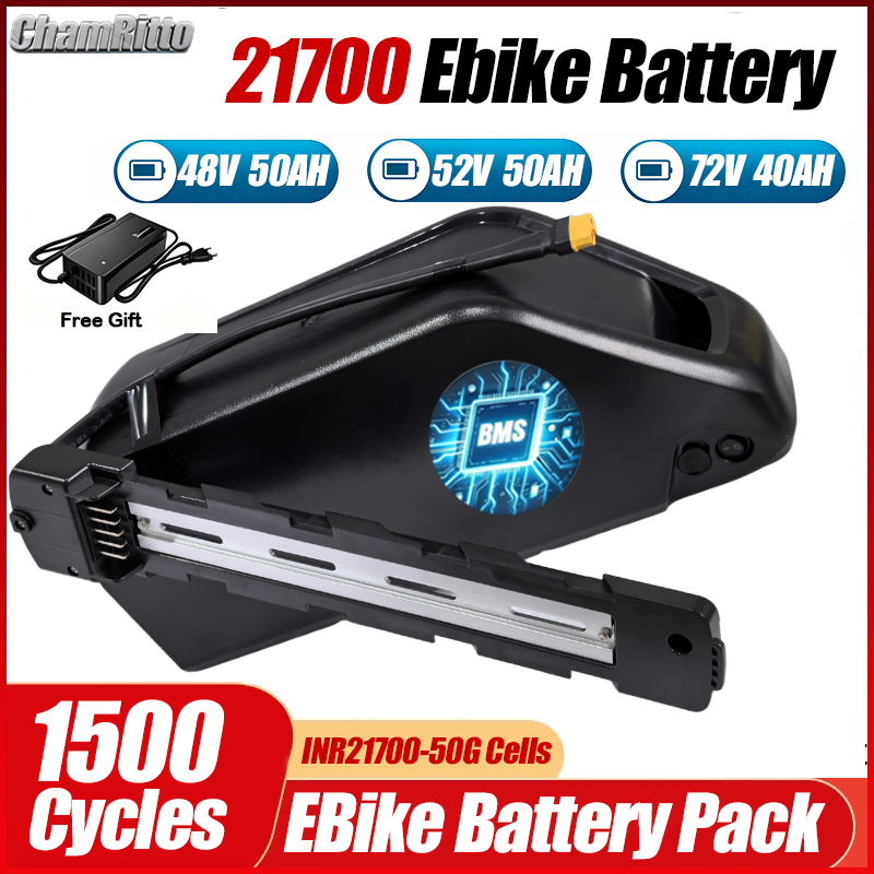 Electric Bicycle Battery 72V 30Ah - Аккумулятор для электровелосипеда Polly DownTube 48В