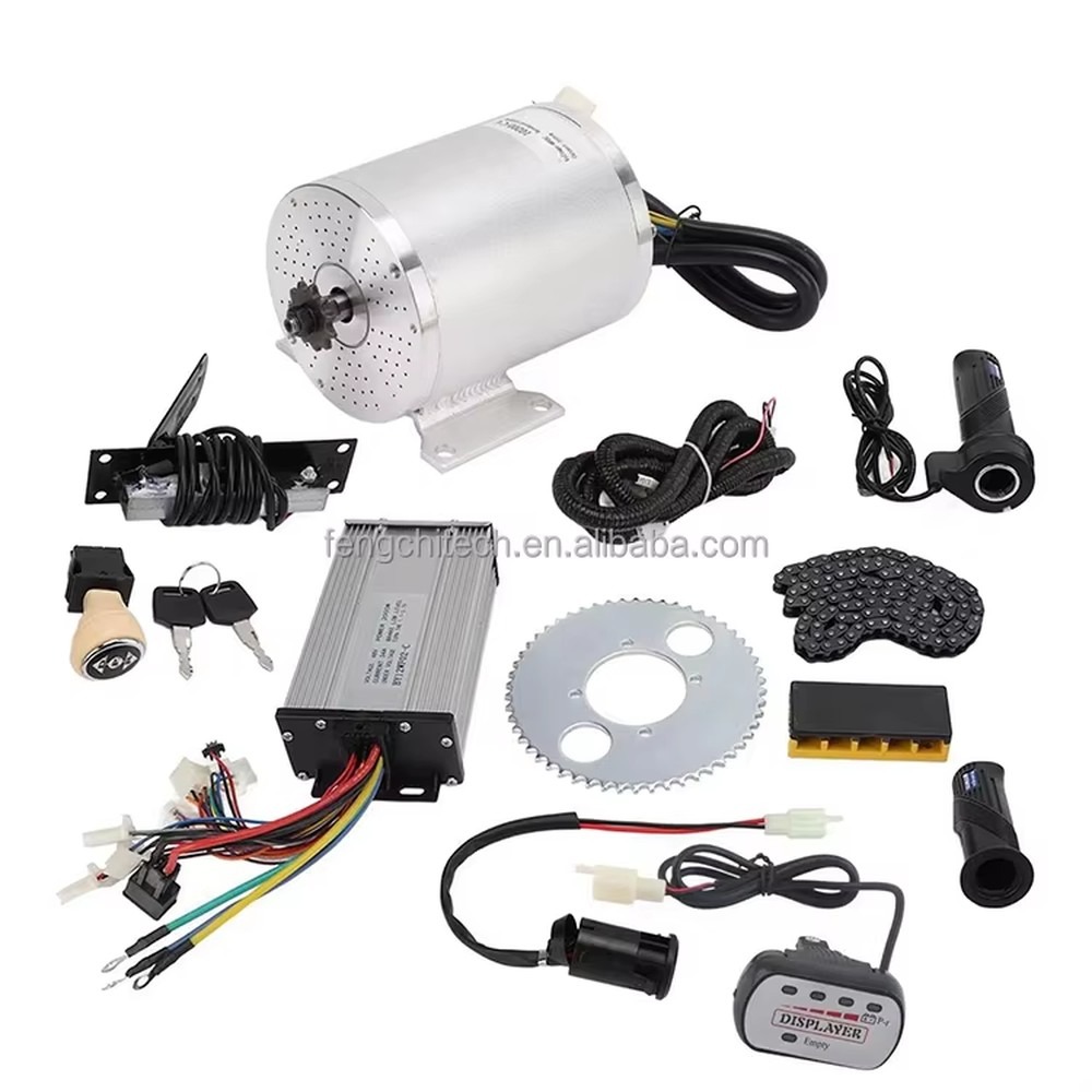 72В 3000Вт Бесщеточный электро – обзор и цена Ebike Conversion Kit 72V 3000W