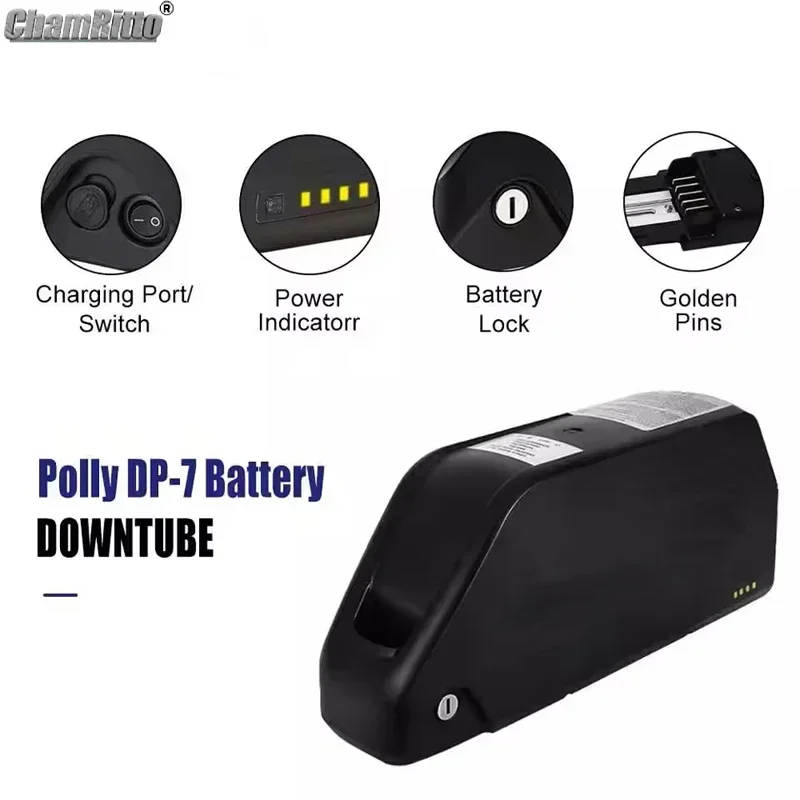 Аккумулятор Cham 52V 48V 72V 5 – обзор и цена Ebike Battery 48V 20Ah Hailong